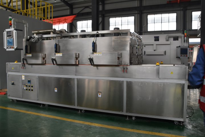 Hybrid Piston Postcuring Continuous Oven