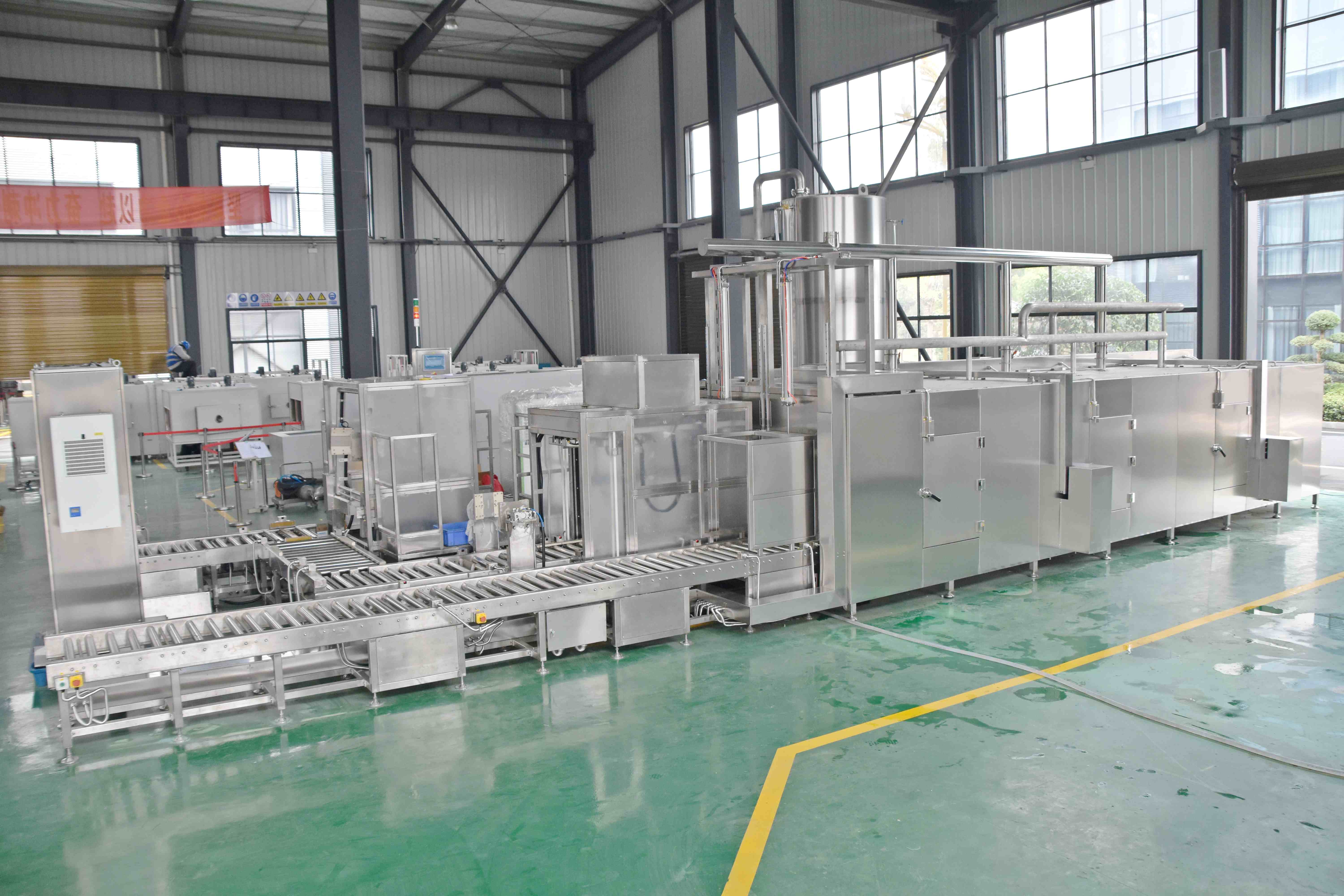 Hot Water Heating Tunnel Oven